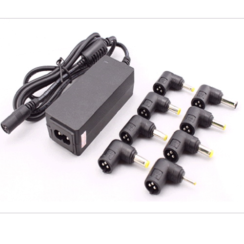 **Cargador Notebook laptop Universal 40W Salida Preconfigurada