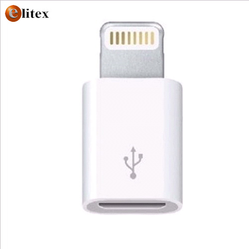 Adaptador iphone Micro usb 2.0 a iphone 5 -8 lightning H/M Bols