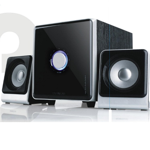 Subwoofer 2.1 Parlantes Bluetooth Mp3 SD y USB $24500 MPW-03BT