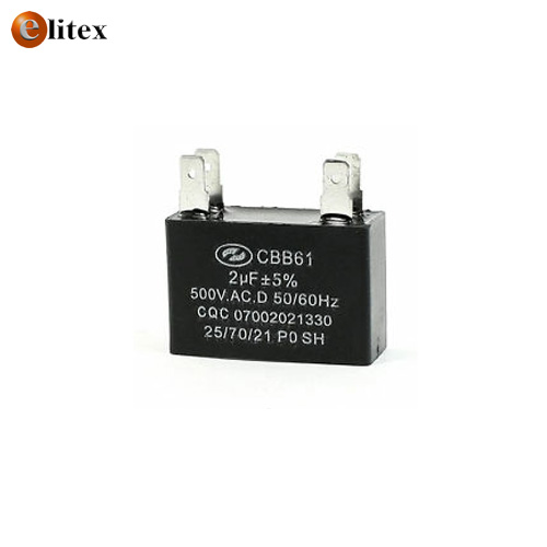 AC Capacitor Partida 1.5-2 uF $1200 cuadrado para ventilador in