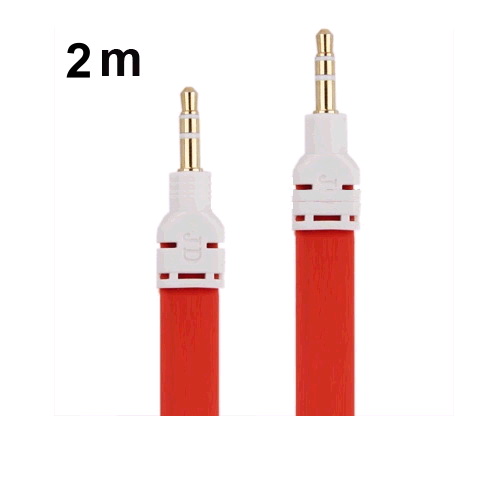 **Cable Audio plug 3.5mm m/m Plano 2m Bulk*