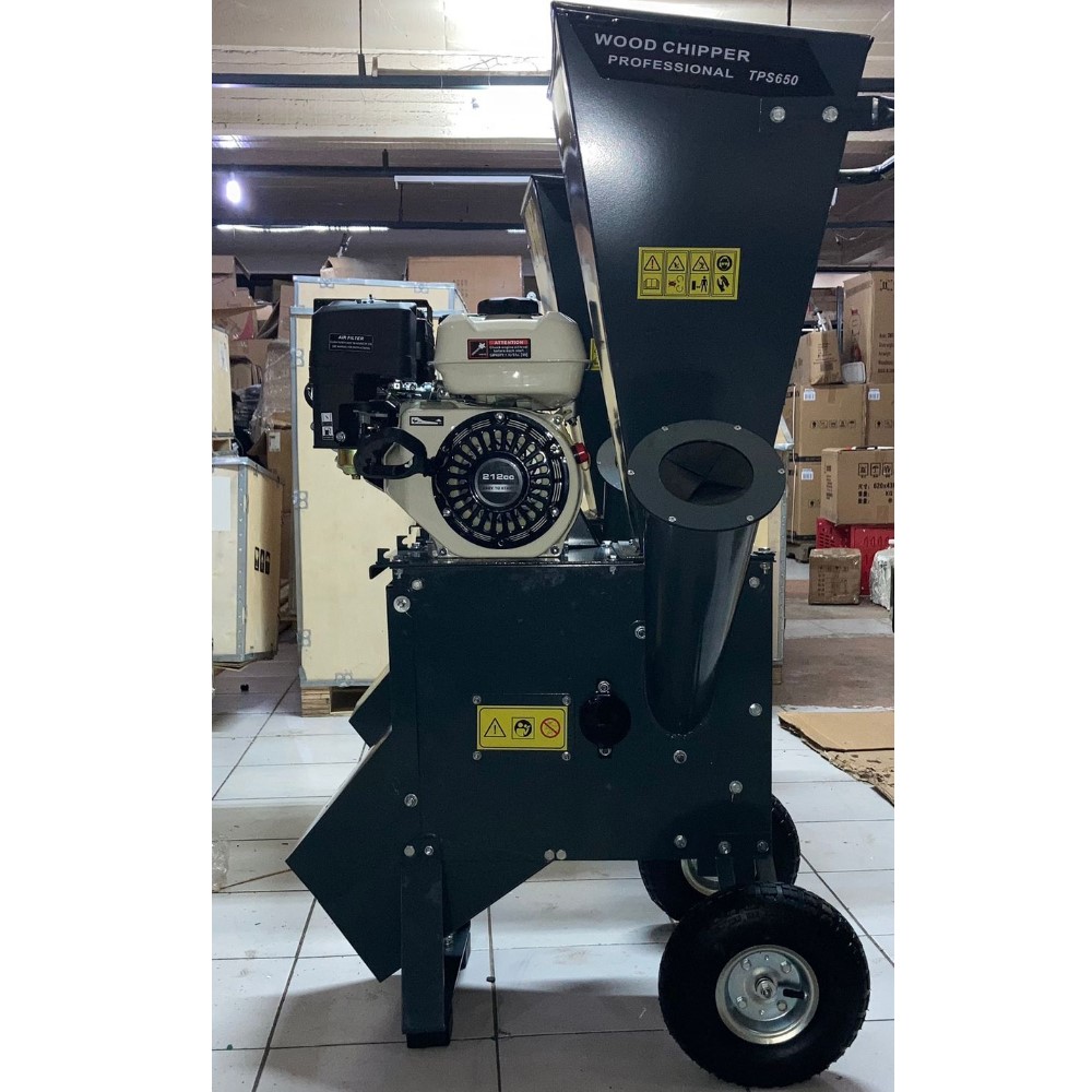 * Chipeadora de madera 6.5hp 76mm (sin precio) tipo martillos p