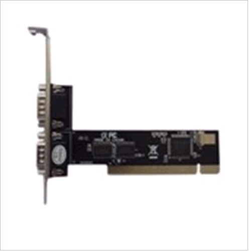 Tarjeta PCI 2 Puerto Serial chip FS9935 W8 CD DRV (solo perfil - Haga un click en la imagen para cerrar