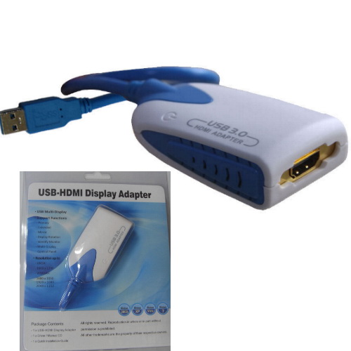 **USB 3.0 adaptador USB a HDMI DVI Resolucion Maxima 1920x1080 - Haga un click en la imagen para cerrar