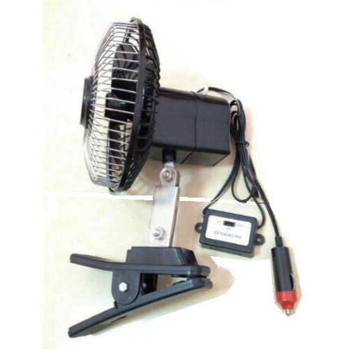 Ventilador Cooler Auto 6" Clipper 2 Velocidad $7000 1.5m cable - Haga un click en la imagen para cerrar