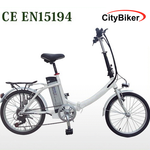 Bicicleta electrica plegable Folding 20 of649 250W litio.Shiman