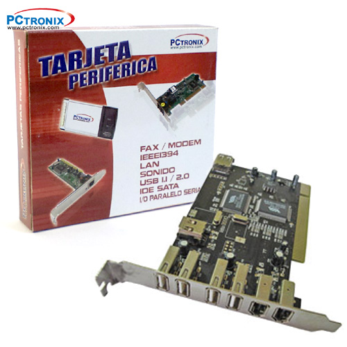 **Tarjeta PCI Firewire+USB2 Combo VIA Caja*
