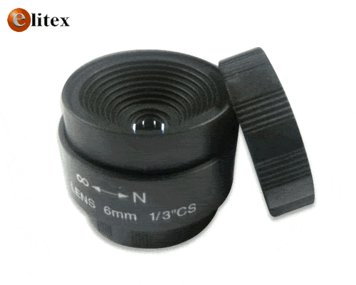 **CCTV Lente Fijo 6mm para camara Bullet LF6 Caja*