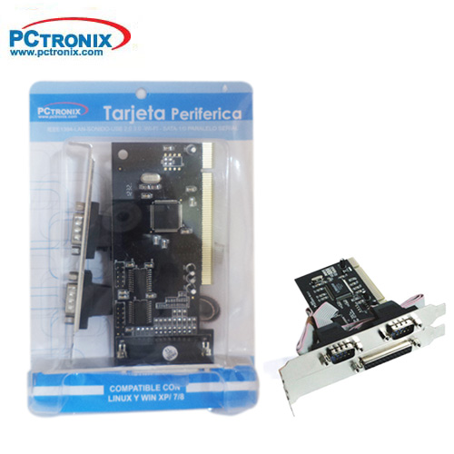 **Tarjeta PCI 2 Puerto Serial y 1 Paralelo PCI60806A $5900 Blis