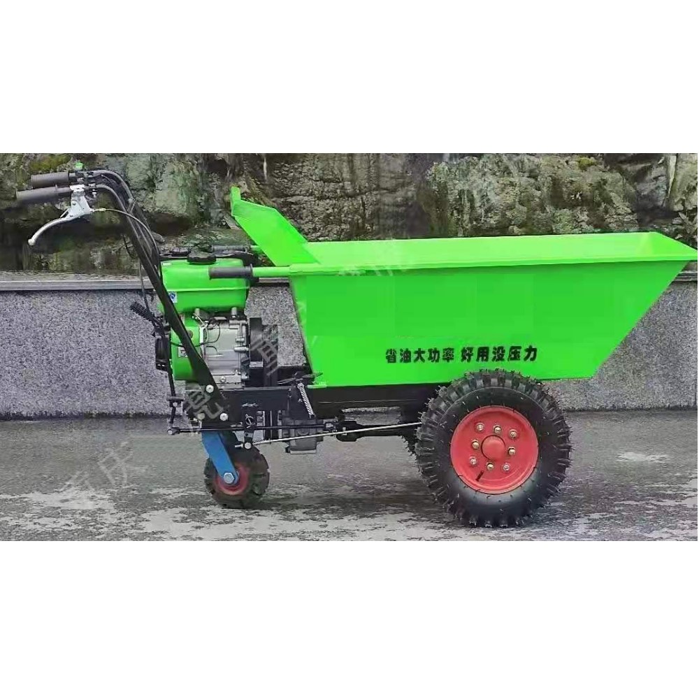 Mn Mini dumper carretilla a motor gasolina manual 450kg $1.2m m