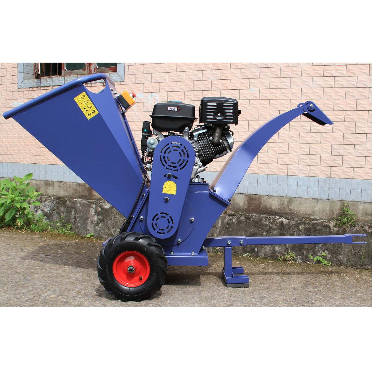 Chipeadora para ATV trituradora de tambor 18hp gasolina bencine