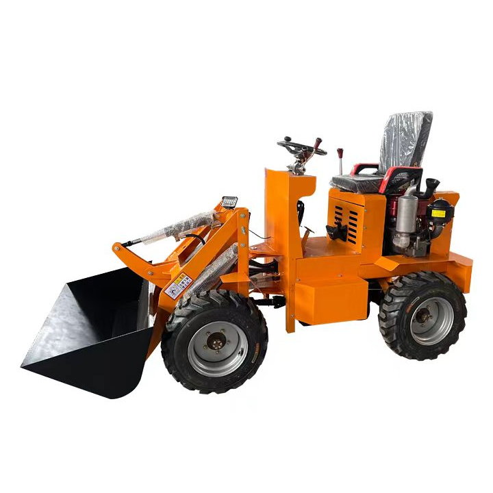 1 Mini cargador frontal Diesel 25hp 400kg altura 2.1m $5.6m 2 e