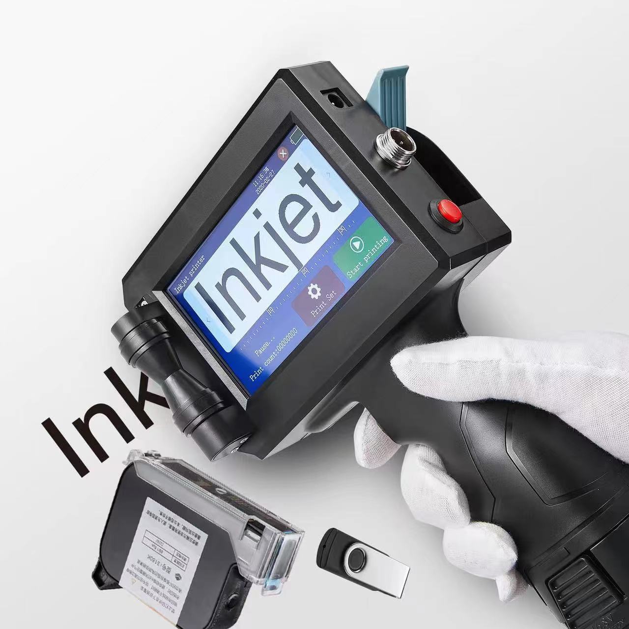 Codificadora impresora inkjet tinta o$329000 portatil manual pi