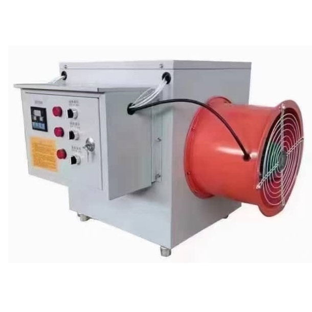 0 Extractor calefactor electrico industrial trifasico 10KW dia.
