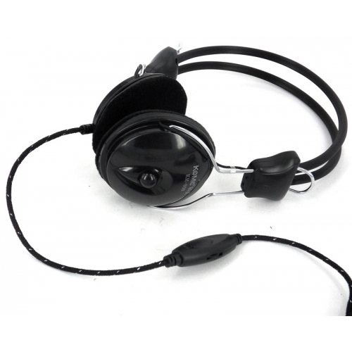 Audifono con mic PC 2 conectores 808 Blister*