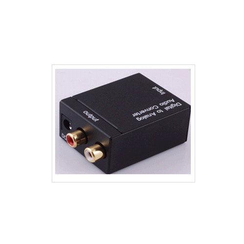 Toslink Conversor Convertidor Adaptador Audio digital coaxial y
