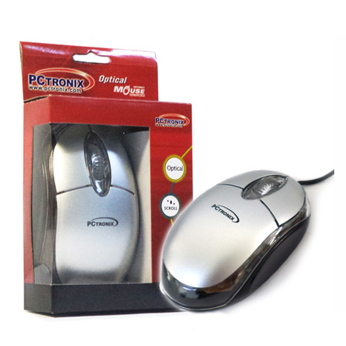 **Mouse Optico MO-1100PS2 (Negro, Rosado) $700 Caja x1191*