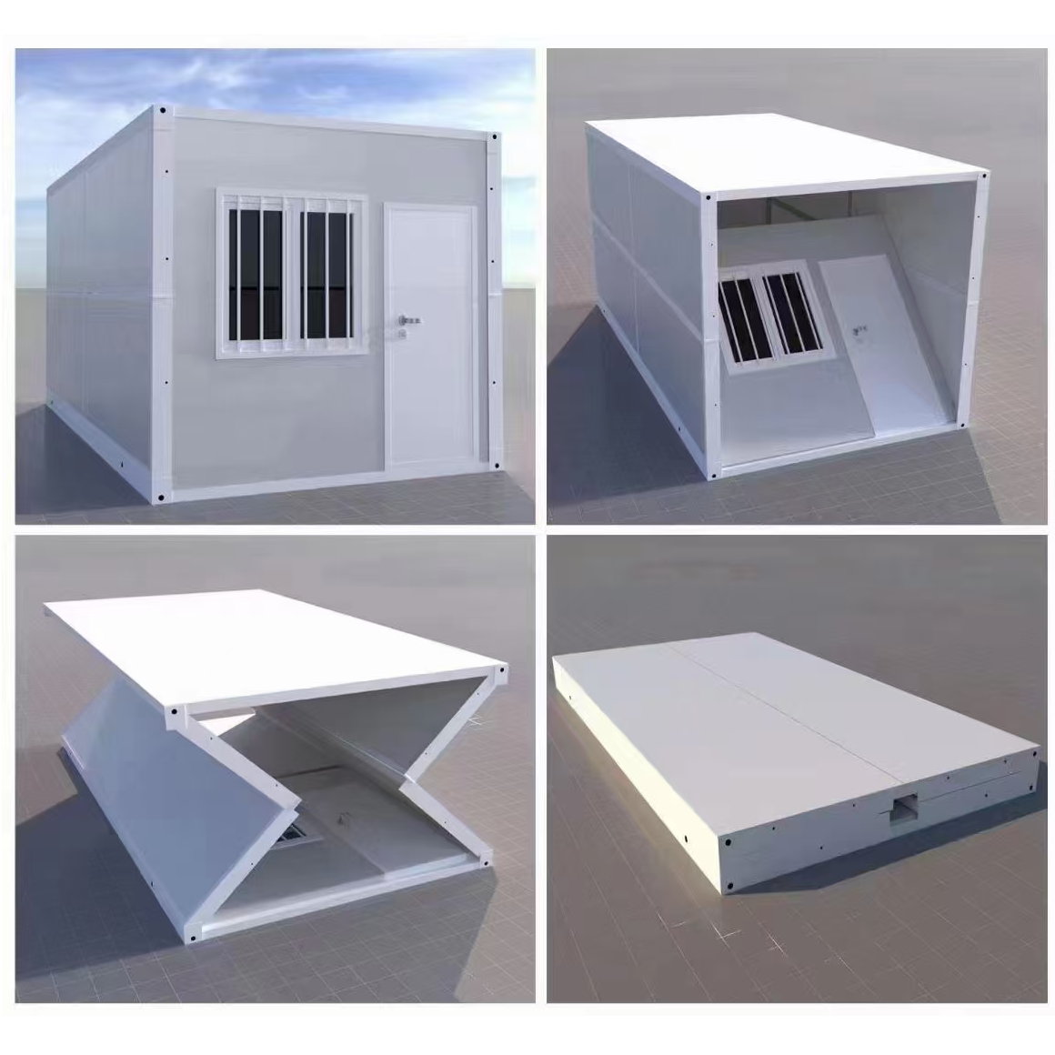 Casa contenedor plegable 20 pies container r3.49M*