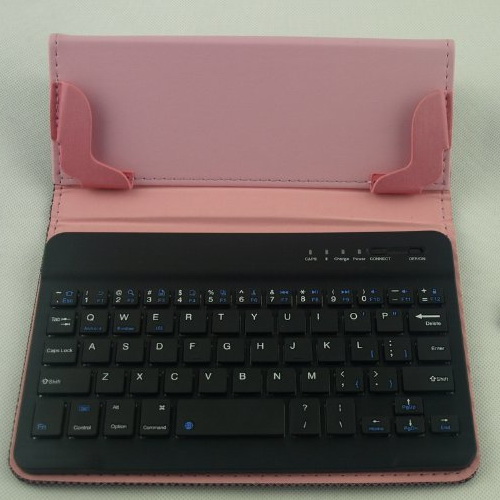 Funda con Teclado Bluetooth Universal Tablet 7 Caja X1093*