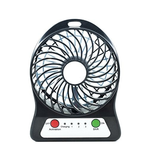 Cooler VENTILADOR USB CON PILA RECARGABLE 1200MAH $2200*