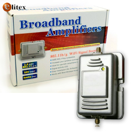 BOOSTER Amplificador de Se�al Wiifi 1000mw (para larga alcance)