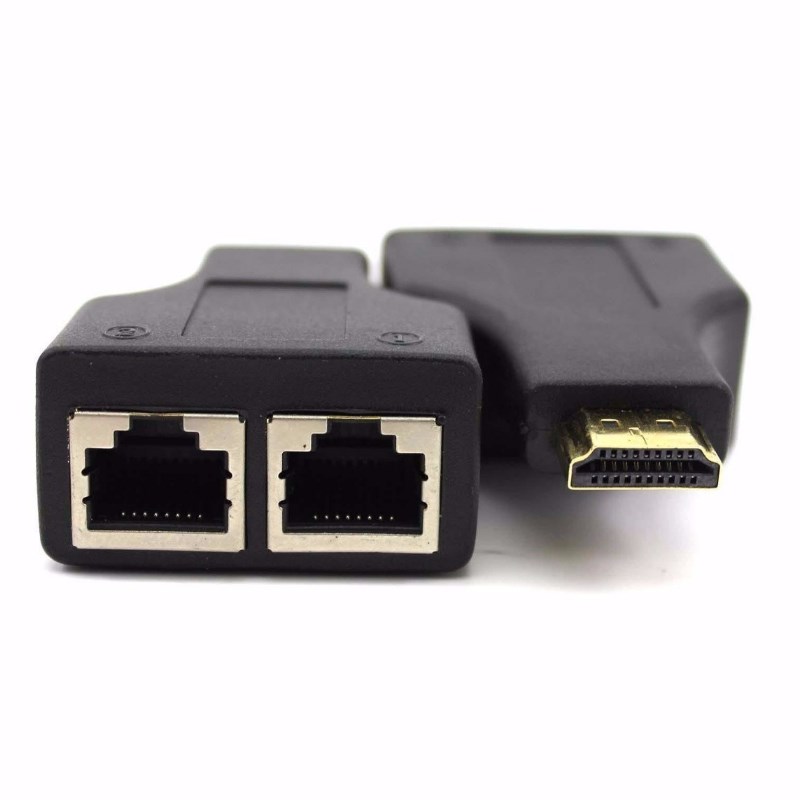 **Extensor HDMI 30m via UTP LAN 1080p Blister $15000 x1455%?