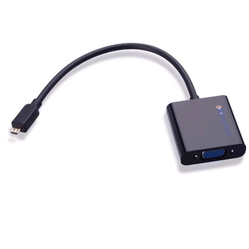 **Cable Adaptador micro HDMI a VGA tipo cable*