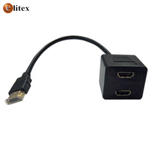 **Cable Adaptador HDMI Splitter 1x2 720p $2700 Bulk x2342