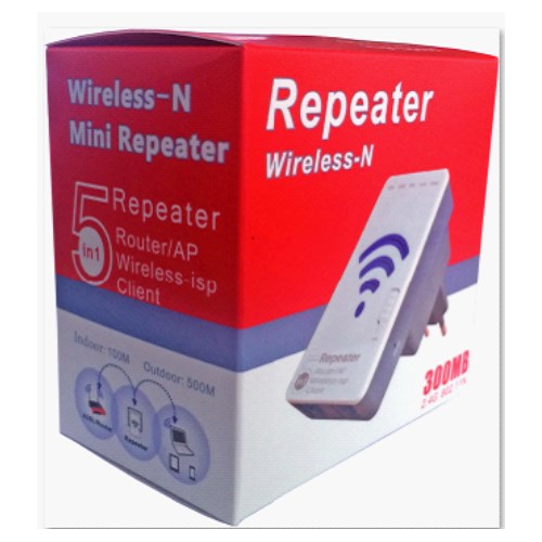 **wifi 300 Range extender / AP / Router Wall plug 2 RJ45 - Haga un click en la imagen para cerrar