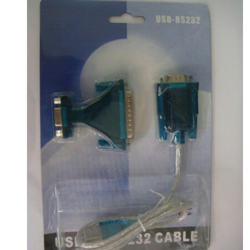 **RS232 Cable Adaptador USB a Serial DB9 y DB25 con chip W8 PNP - Haga un click en la imagen para cerrar