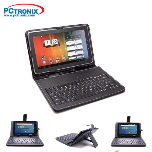 **Funda con teclado Teclado Micro USB Tablet 8 Espanol para T31