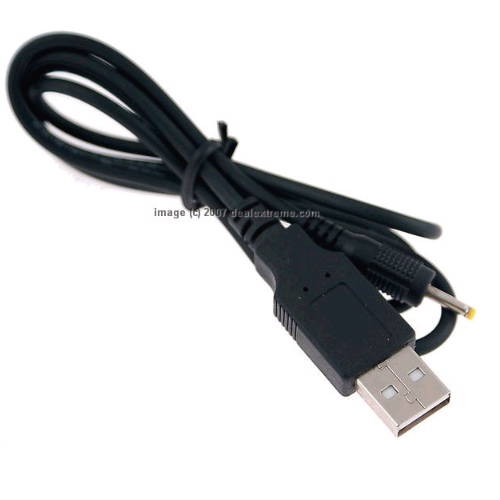 Cable usb a DC2.5mmx0.7 para cargar tablet x1108