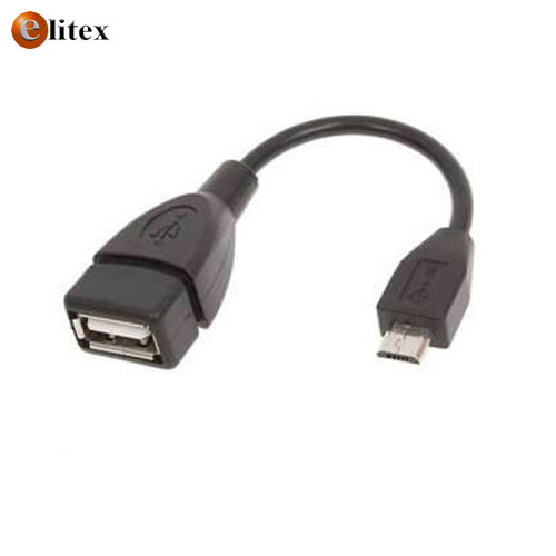 Cable Adaptador Micro USB 2.0 a OTG USB M/H $1100 para Galaxy y - Haga un click en la imagen para cerrar