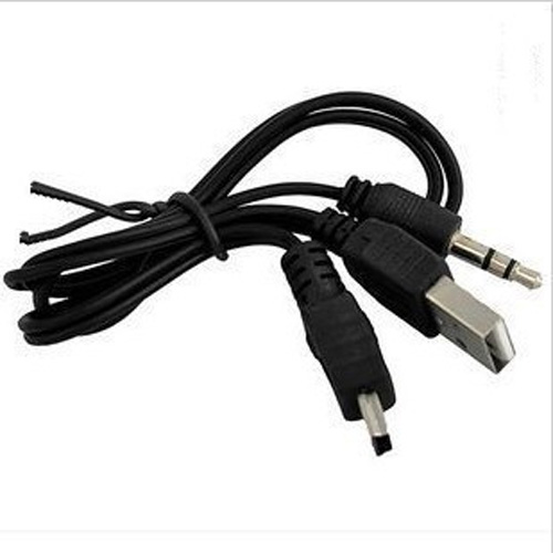 CABLE Adaptador USB a PLUG 3.5mm y Mini USB 5 PIN $400 para Par